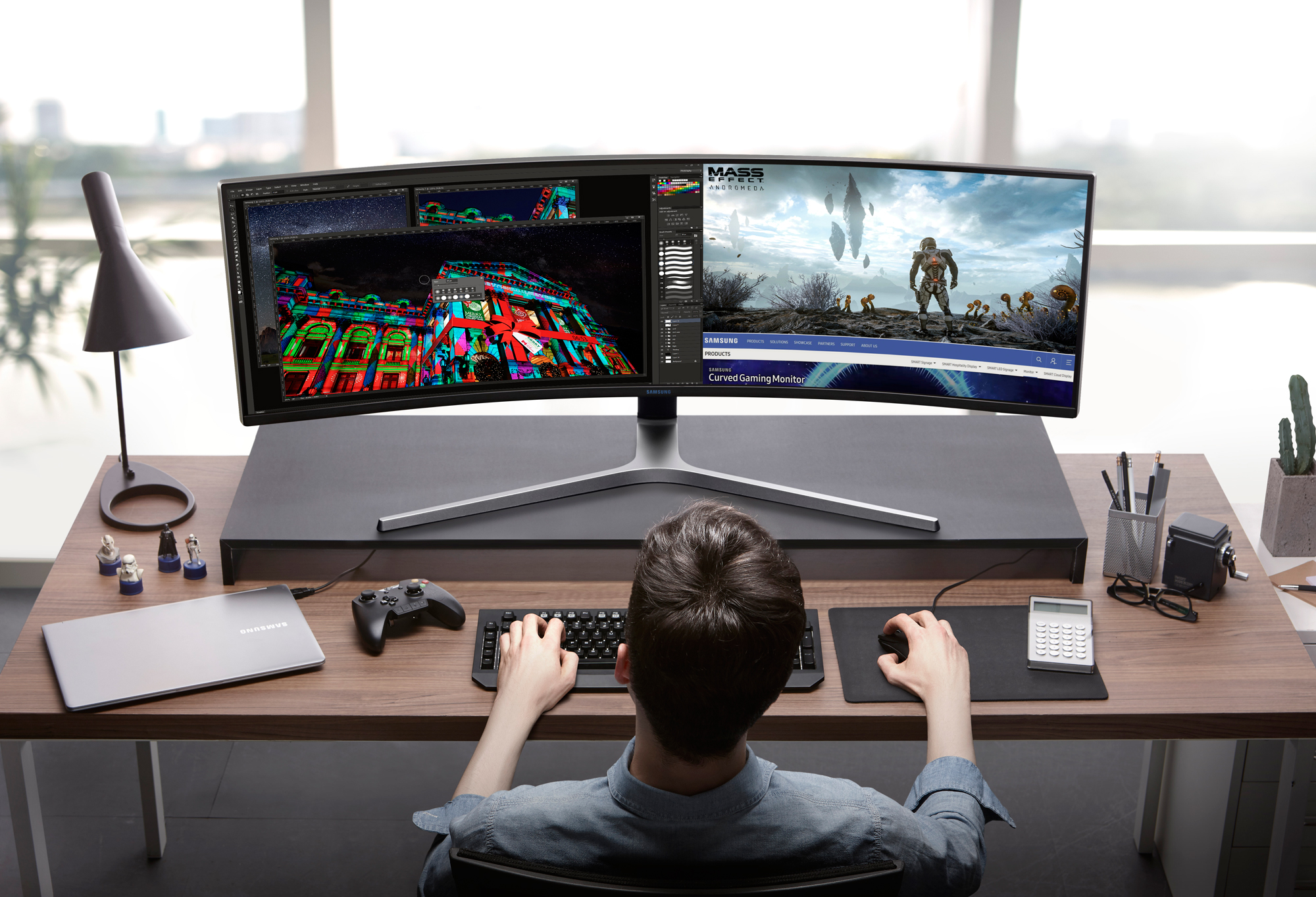 Samsung Ultrawide C49HG90 Gaming Monitor