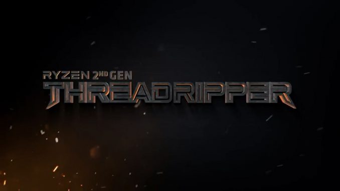 AMD Ryzen Threadripper Second Gen