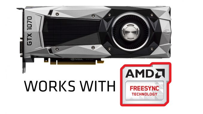 Nvidia GeForce works with FreeSync