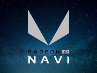 AMD Radeon RX Navi Logo Mockup