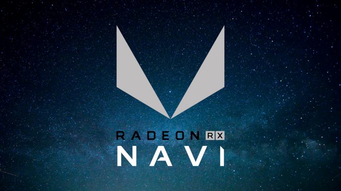 AMD Radeon RX Navi Logo Mockup