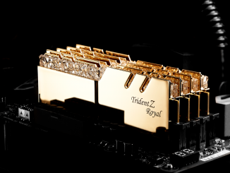 G.Skill Trident Z Royal RGB Gold Samsung B-Die