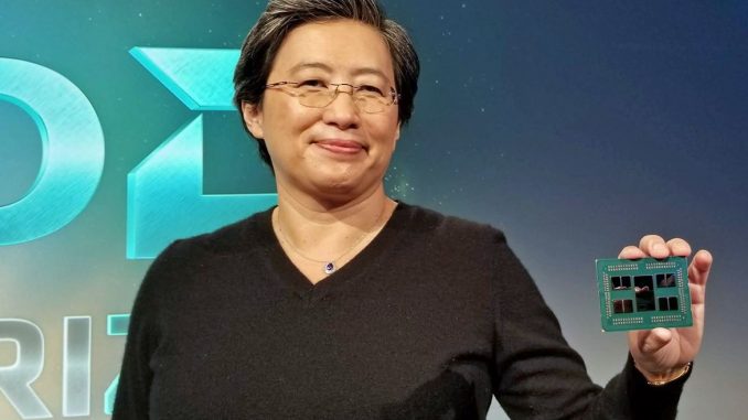 AMD Epyc 2 Rome Zen 2 Lisa Su