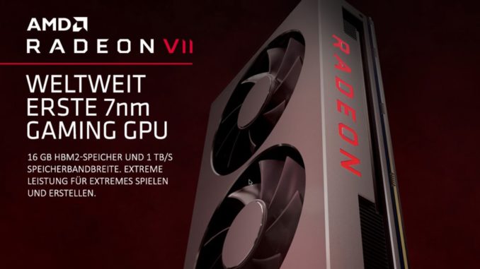 AMD Radeon VII Launch