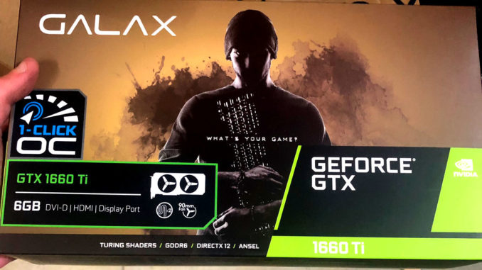 GALAX GeForce GTX 1660 Ti