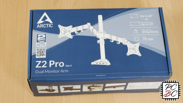 Arctic Z2 Pro Gen 3 Monitorhalter