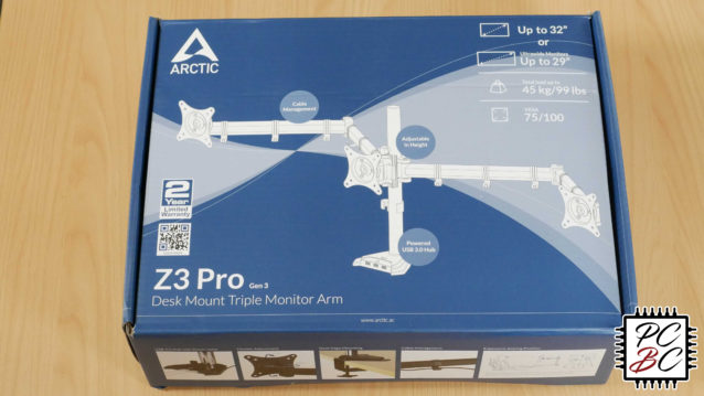 Arctic Z3 Pro Gen 3 Monitorhalter