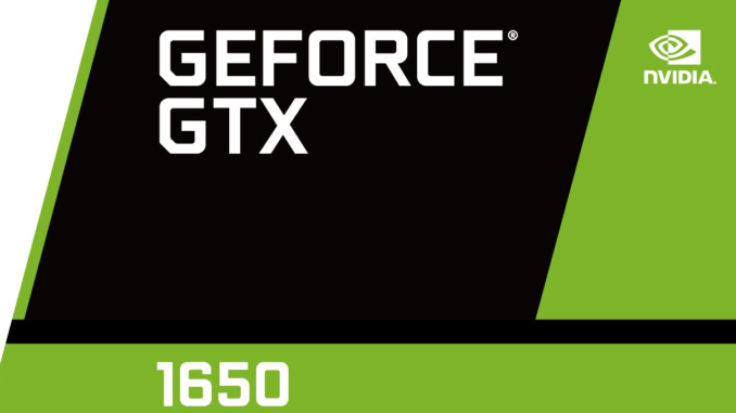 Nvidia GeForce GTX 1650 Banner Nvidia GeForce GTX 1650 Leak