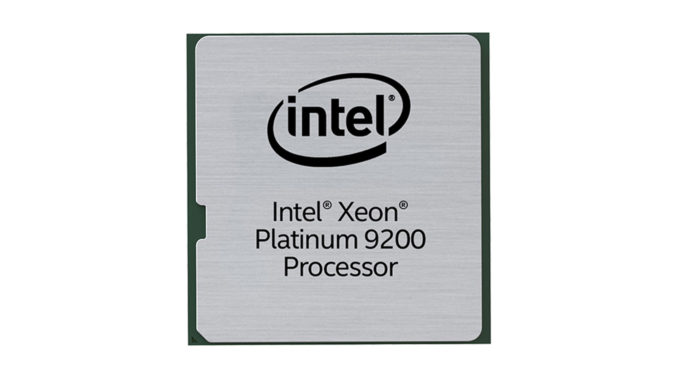 Intel Xeon Platinum 9200 Intel Xeon Platinum 9282