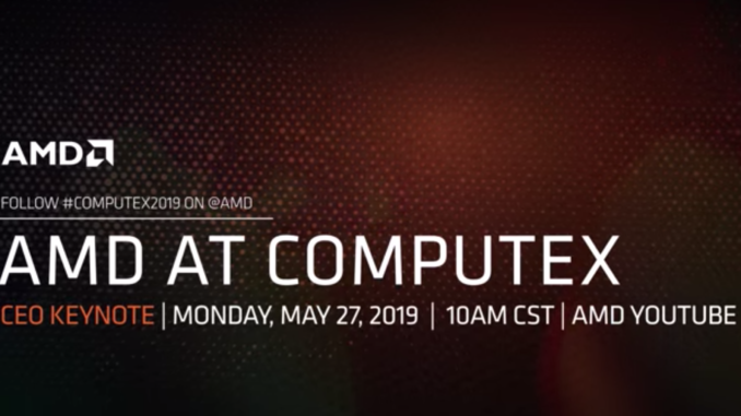 AMD Livestream Computex 2019 Keynote