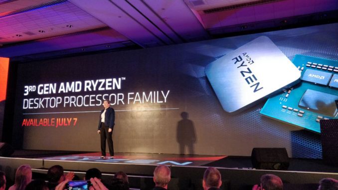 AMD Ryzen 3000 Computex 2019 Keynote