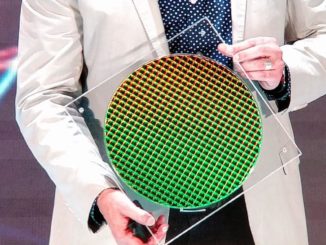 Intel Ice Lake 10nm Wafer Computex 2019