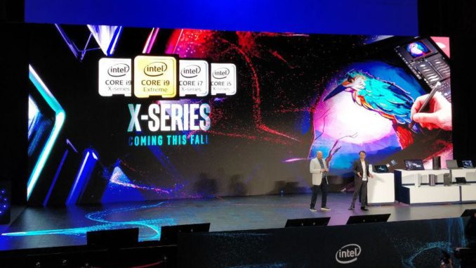 Intel Core X Cascade Lake-X Computex 2019