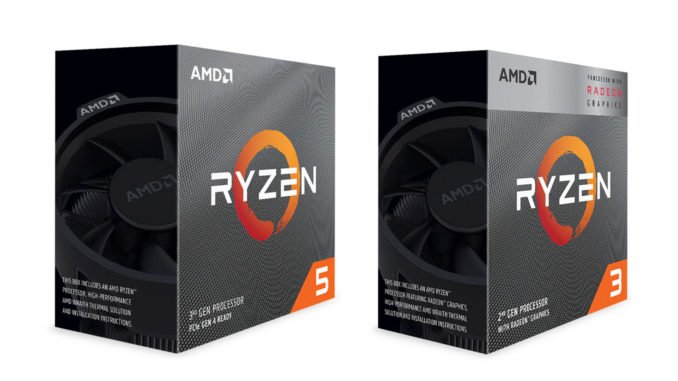 AMD Ryzen 5 3400G AMD Ryzen 5 Ryzen 3 Box