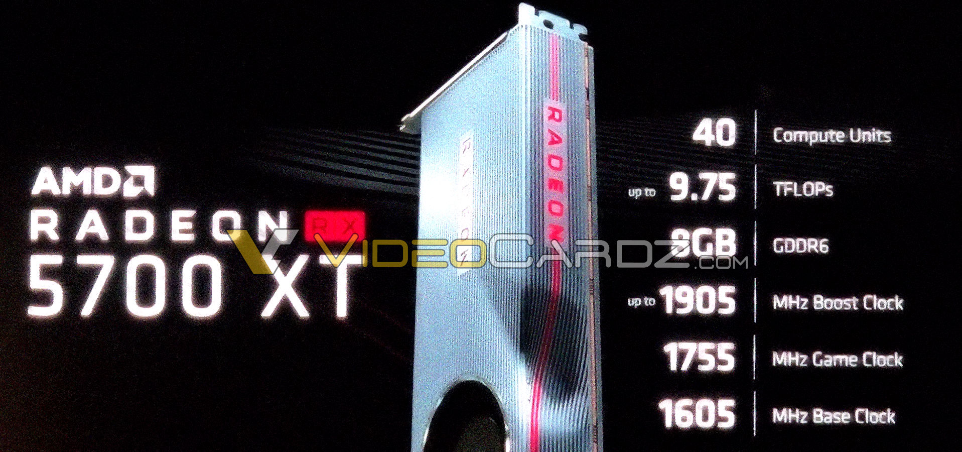 AMD Radeon Navi RX 5700 XT Leak