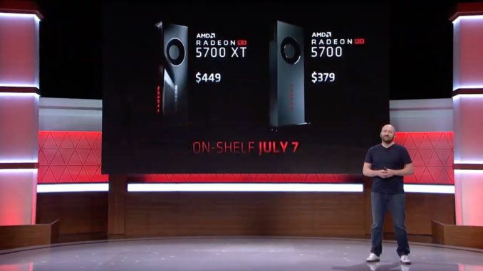 AMD Radeon RX 5700 XT RX 5700 Announcement E3 2019