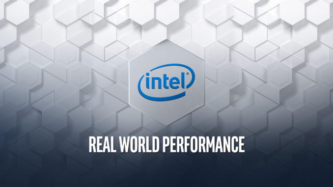 Intel Real World Performance Workshop IFA 2019