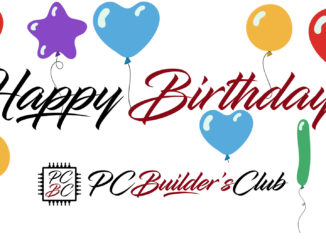 PC Builder's Club Geburtstag Happy Birthday