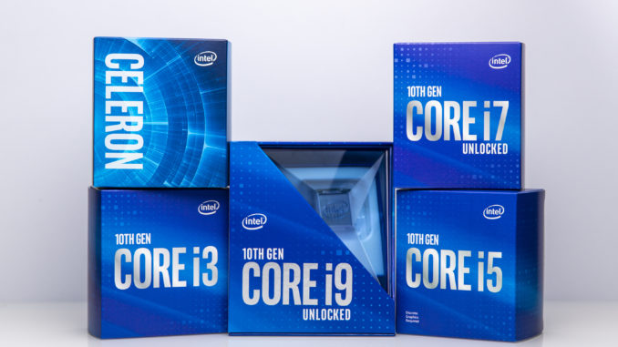 Intel Comet Lake-S Core i9-10900K