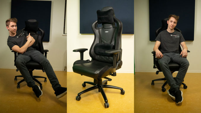 Noblechairs Epic Review Test Langzeittest PC Builder's Club