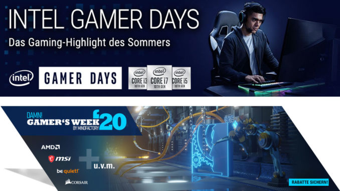 Intel Gamer Days 2002 Mindfactory Gamers Week Angebote