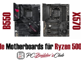 X570 und B550 Motherboards für AMD Ryzen 5000