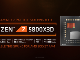 AMD Ryzen 7 5800X3D Slide Vorstellung mit AMD 3D V-Cache schneller als i9-12900K