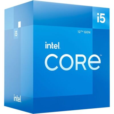 Intel Core i5-12400F in blauer Box