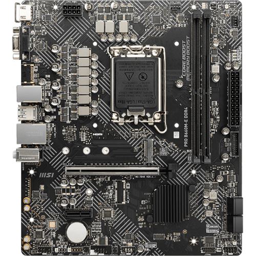 MSI Pro-B660M-E DDR4 Motherboard für Intel Core i5-12400F