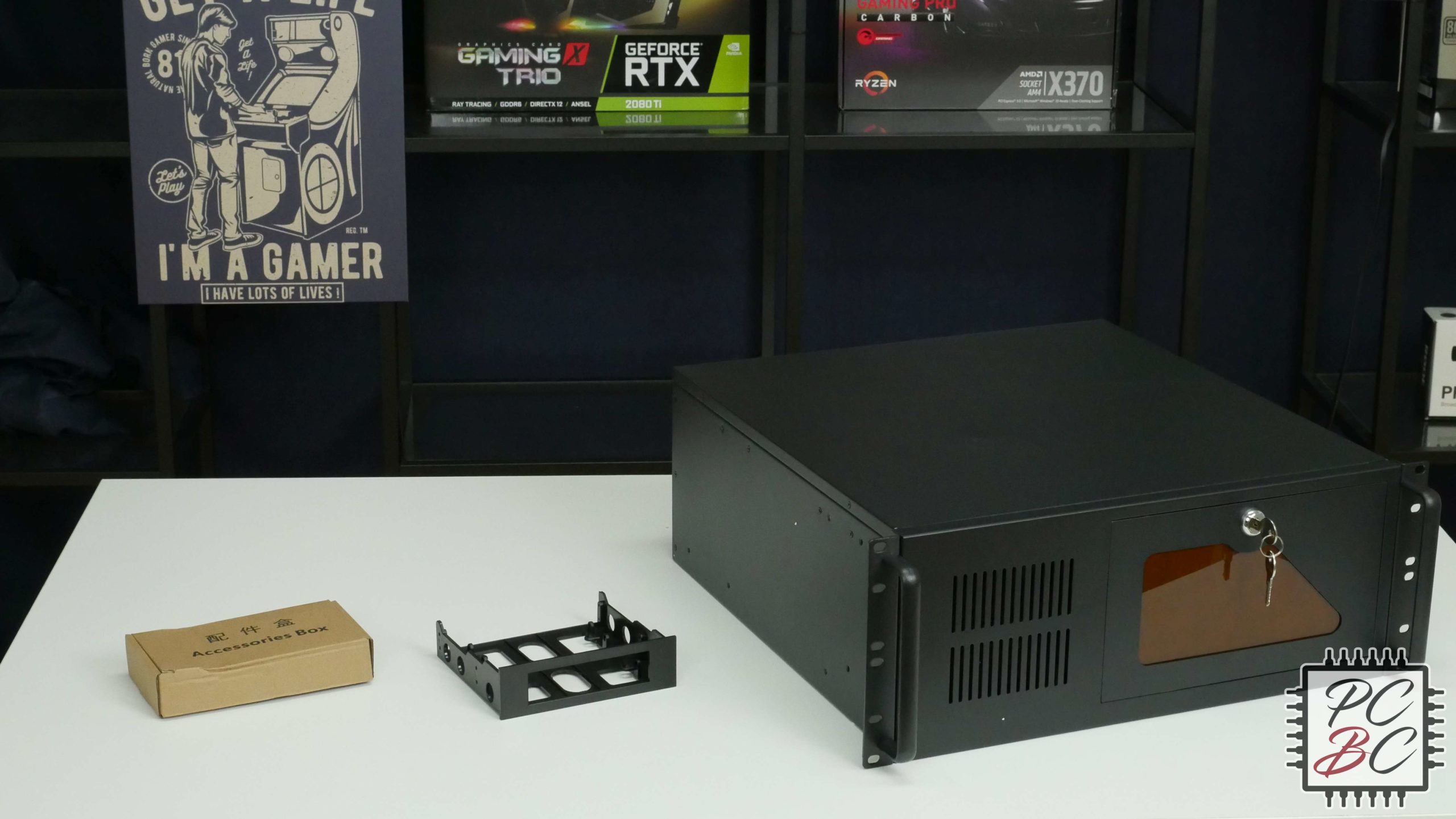 Inter-Tech 4088-S Review Test Lieferumfang