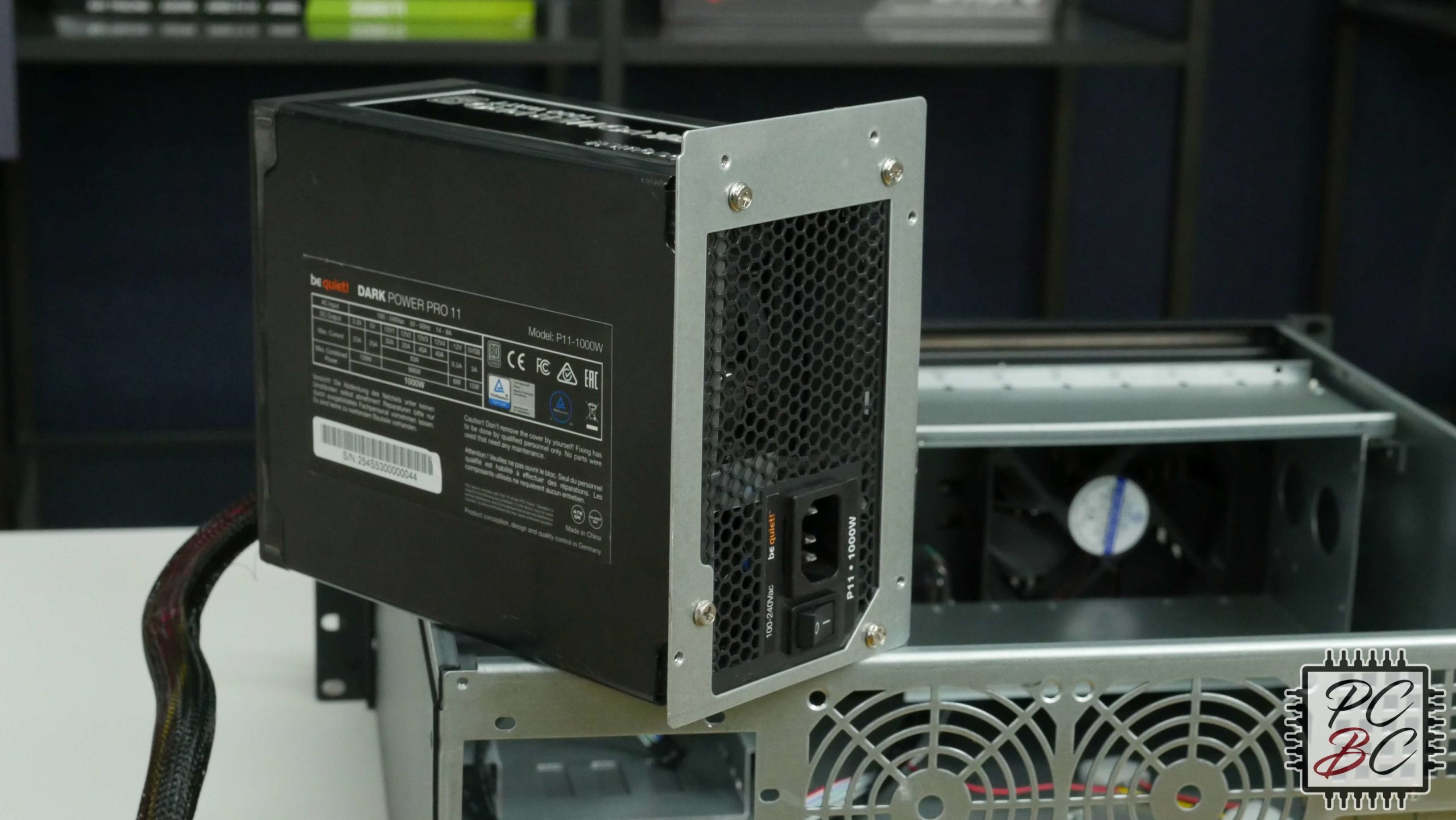Inter-Tech 4088-S Review Test Netzteil mit Halteblech